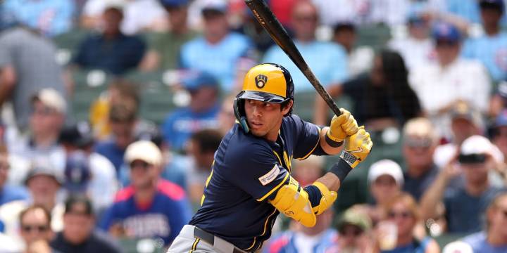Christian Yelich scratched with low back soreness