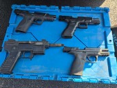 Stolen vehicle investigation leads to weapons charges