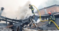 Sweeping Russian air attack hits Ukraine as Putin attends China parade
