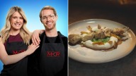 MKR Recipes Episode 8: Maria and Bailey’s Sous Vide Chicken Skewer with celeriac puree, and Salsa Verde