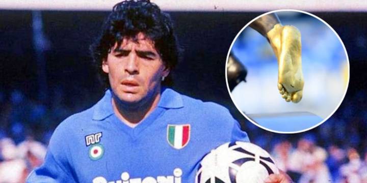 La historia detrás del “pie de oro” de Maradona: un molde secreto y una puja