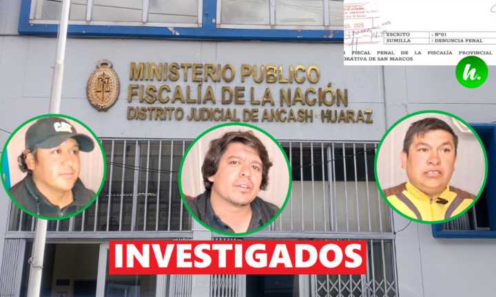 Fiscalía investiga a 32 comuneros de Huaripampa