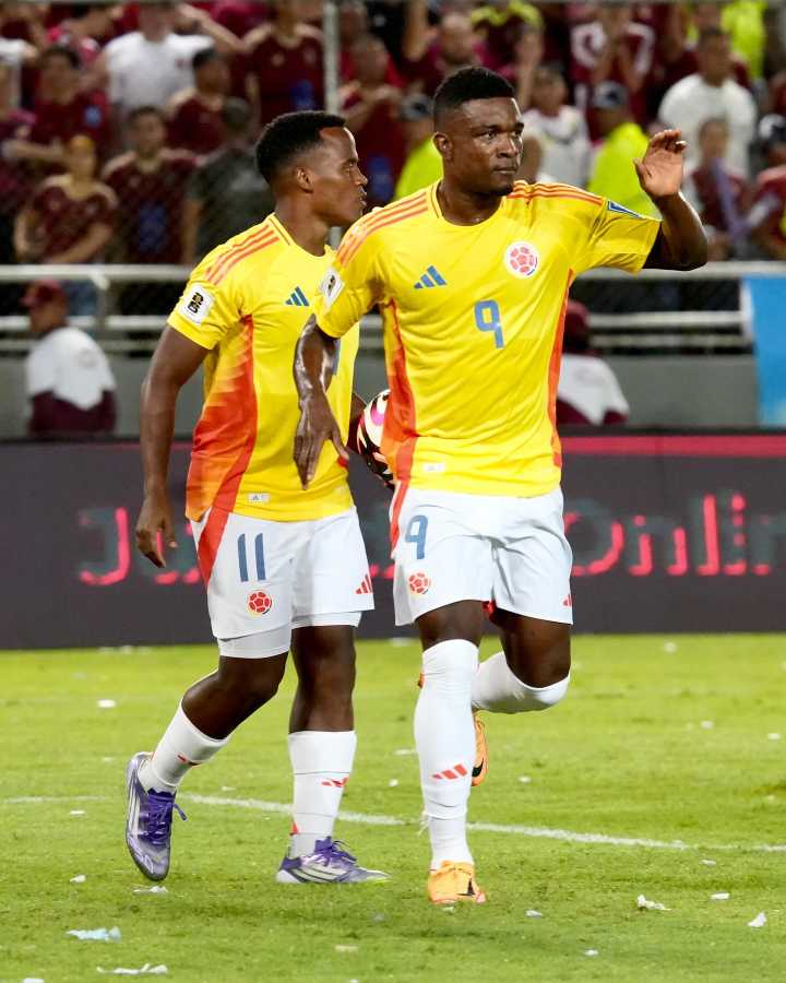 Gran triunfo de Colombia en Venezuela, finalizó tercera en la eliminatoria