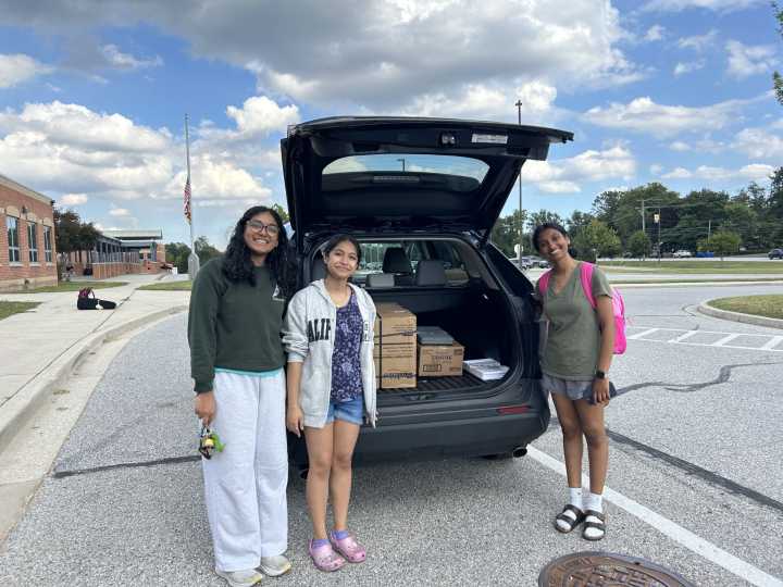 Howard Co. students help add free feminine products to public libraries