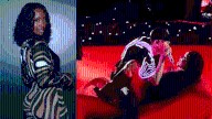 Kayla Nicole Revels In Frisky Onstage Moment With Chris Brown