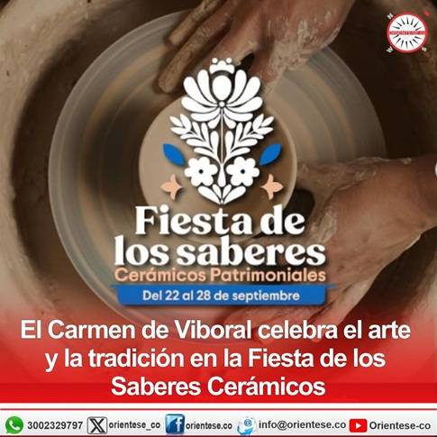 El Carmen de Viboral celebra el arte y la tradición en la Fiesta de los Saberes Cerámicos