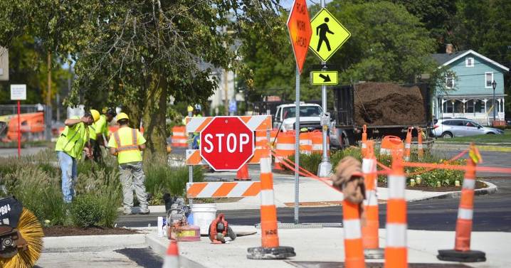 Bank Street project may finish by Monday in Batavia