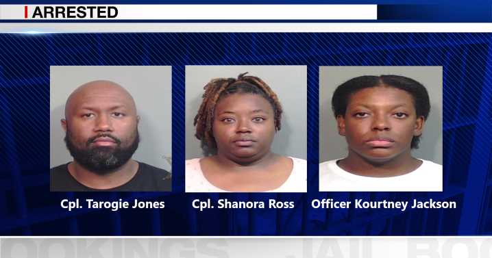 3 SPD officers arrested in theft investigation
