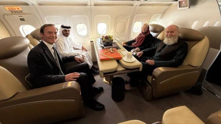 British couple released by Taliban after months in detention, source says