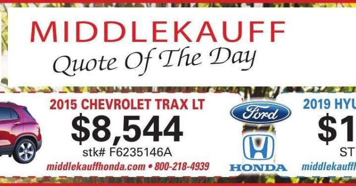 MIDDLEKAUFF AUTO GROUP * 