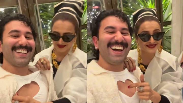 Orry’s Reel With Bollywood Icon Rekha Is The Collab We Didn’t See Coming
