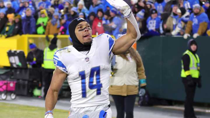 Detroit Lions' Amon-Ra St. Brown digs expletive