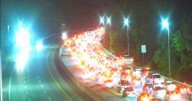I-64 East shut down in Henrico after tractor