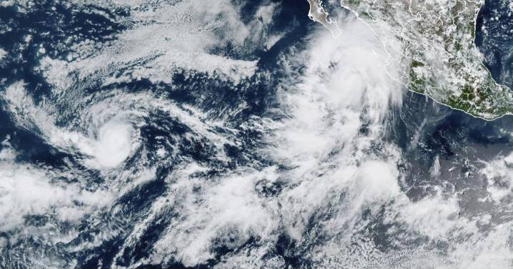 Lorena becomes a hurricane off the western coast of Mexico as Kiko travels over open waters