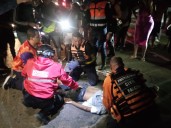 Virtualmente aplastado: Hombre sufre grave arrollamiento en la intercomunal Alí Primera