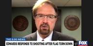 Rep. Edwards responds to shooting after flag torn down in WNC
