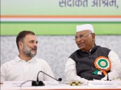 Countdown of NDA govt in Bihar begun, BJP feels Nitish Kumar now a liability: Kharge at CWC in Patna