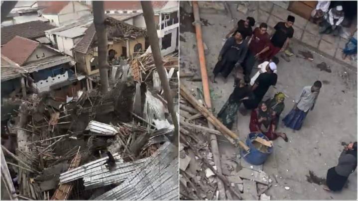 Indonesia School Collapse: 65 Students Trapped In Java Building Disaster