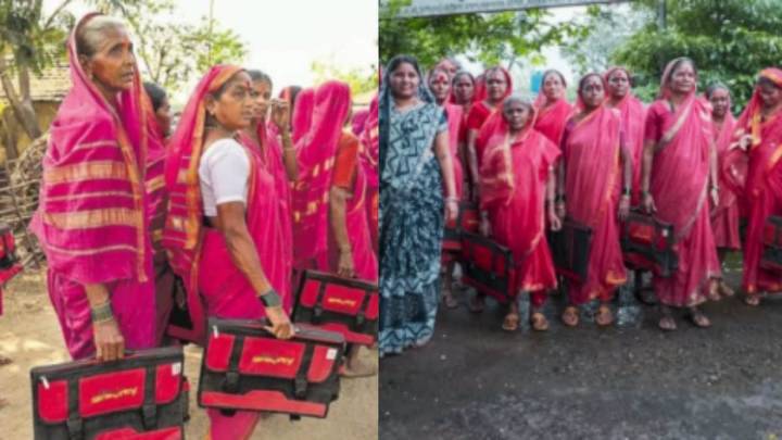 ‘Rockstar’ Dadis Dressed In Pink Saree And School Bag Walk To This Special School In Thane Everyday: ‘Lovely Moment’