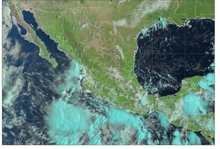 Tormenta Narda se fortalece: lluvias intensas y vientos peligrosos en el Pacífico