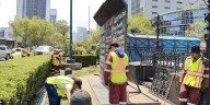 Denuncian desmantelamiento de la Glorieta de las Mujeres que Luchan, Gobierno de CDMX asegura que fue por “labores de limpieza”