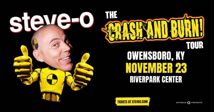 'Steve-O' bringing new tour to Owensboro