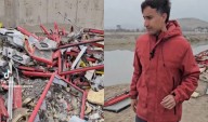 Denuncian contaminación en el río Lurín: hallan puertas de refrigeradoras con logos de Coca