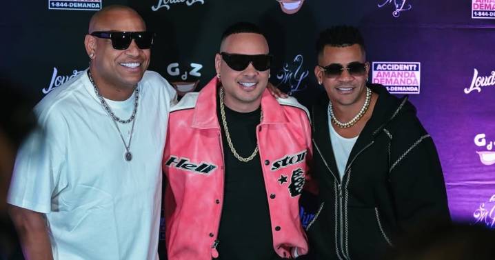 Alexander Delgado y Randy Malcom celebran junto a Jacob Forever los 25 años de Gente de Zona en el Hertz Arena