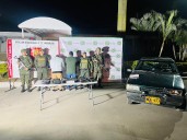 Fueron capturados con 33 kilogramos de cocaína en la vía Mocoa a Pitalito