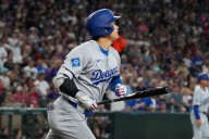Ohtani hits splash shot into Chase Field pool, matches career high with 54th home run
