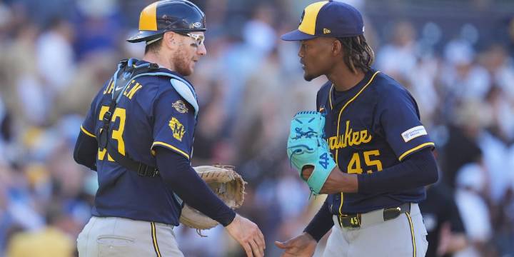 Chourio, Mears help the Brewers beat the Padres 3