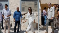 Felipe VI y Doña Letizia, en el Valle de los Reyes: arqueología con doble corona