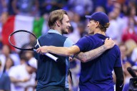 En 1h21m. Bublik, rendido ante la paliza de Sinner en el US Open: “Es generado por inteligencia artificial”