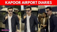 Ranbir Kapoor Keeps It Cool & Comfy As He Jets Out Of City With Mom Neetu Kapoor