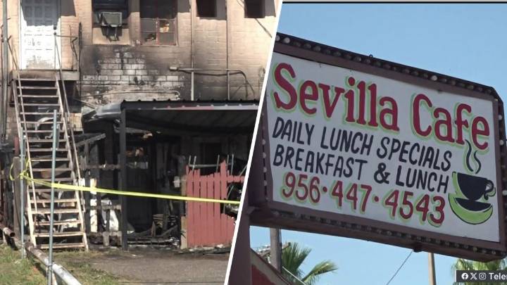 Sorprende a clientes incendio en popular negocio de Weslaco