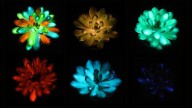 Scientists have created rechargeable, multicolored, glow-in