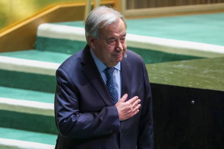 Guterres aplaude plan de Trump para la paz en Gaza e insta a compromisos para un acuerdo