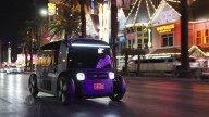 Zoox begins robotaxi service in Las Vegas using vehicles without a steering wheel or pedals