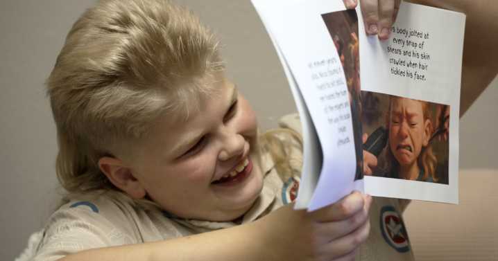 Big Sky Flo: The story behind a Thompson Falls boy's meaningful mullet