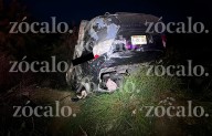 Volcadura en Fraccionamiento Rincon de Encinos deja en estado grave a un hombre