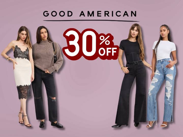 Take 30% off Good American classics during a rare sitewide sale