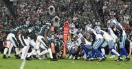Eagles' Jordan Mailata annoyed with "tush push" criticism; "You guys can definitely run this play, too."