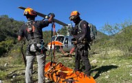 Rescatan cuerpo de persona de ejido en Galeana, Nuevo León