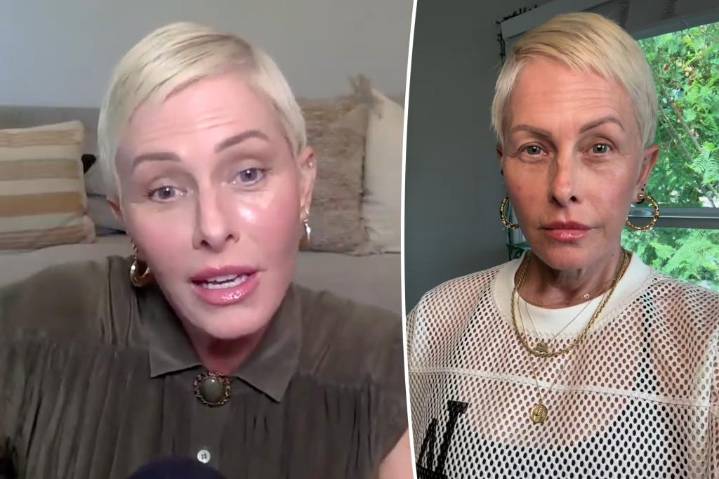 Nicole Eggert says 'looking at death' amid cancer battle is 'really hard