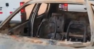 Triple crimen: así hallaron quemada la camioneta usada para trasladar a Brenda, Morena y Lara
