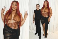 Exclusive | Lizzo looking good as hell at Christian Siriano's NYFW show
