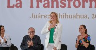Maru Campos acompaña a la presidenta Claudia Sheinbaum en su primer informe de Gobierno en Ciudad Juárez
