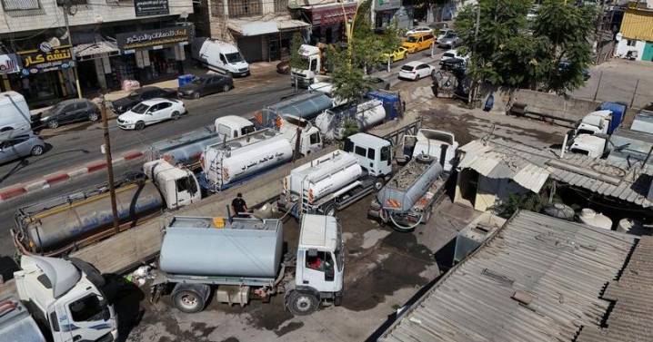 In the Israeli-occupied West Bank, Palestinian taps run dry