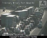 Multiple westbound lanes closed after crash on Katy Freeway at Katy Fort Bend Road