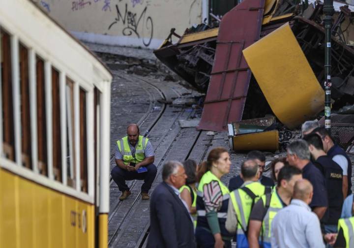 «El funicular chocó con una fuerza brutal y se aplastó como una caja de cartón»